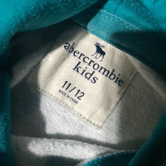 Abercrombie Kids ombre hoodie sweatshirt size 11/12 - Picture 3 of 5
